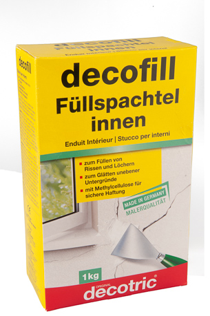 Spachtelmasse decofill innen